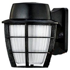 HiPPO LED 防水 IP65 維多利網杯型壁燈 15W, 黑色 + 燈泡色