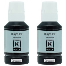 엡손 001 T03Y100 호환잉크, 검정, 2개