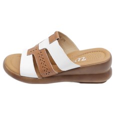 토퍼스 여성용 런지 데일리 키높이 패션 슬리퍼 5cm