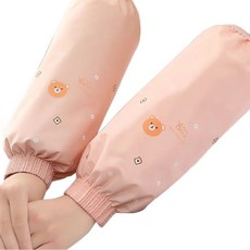 쿠쏘 방수가 되는 큐티 팔토시 베어 일체형 롱 2p, 핑크