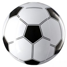 엠글로 비치볼 중형, 40cm, 축구공, 1개