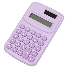 픽딜 다기능 일반 계산기, 퍼플, 1개