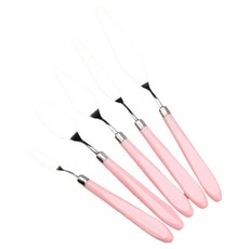 Luneon 時尚油畫刮刀 粉紅色 5件組, 1套