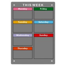 Pick and Home 簡潔計畫表備忘板 type3