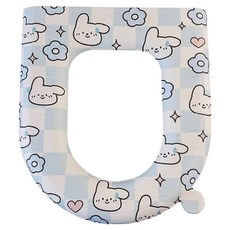 타미나요 예쁜 변기시트, 블루 독, 1개