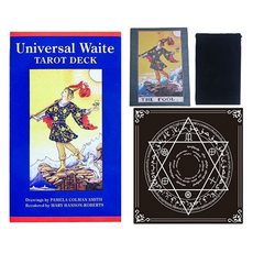 UNIVERSAL WAITE KANIA 高級塔羅牌 4件組, 1套, 混合色