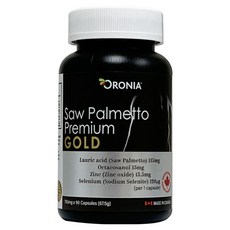 오로니아 쏘팔메토 프리미엄 골드 67.5g, 1개, 90정