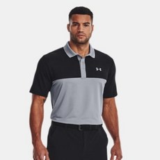 Under Armour 安德瑪 男款UA Performance 3拼色polo衫 1377375-035
