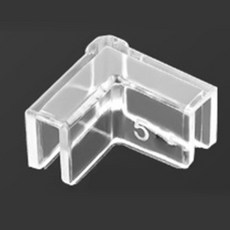 Mimineaqua 觀賞魚PVC魚缸邊角保護條 4入, 透明, 5個