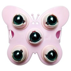 덴빌리어 상쾌한 마사지 기구 23 x 9 cm, 1개, 나비핑크