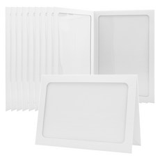 sewoose 高級紙相框 雙面相框款 29.7 x 21 cm, 10個, 白色