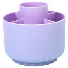 쭈비니네 예쁜 모던한 연필꽂이, 연보라색, 1개