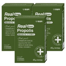펫생각 반려동물 리얼 그린 프로폴리스 영양제 45g, 180정, 면역/항산화, 3개