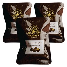 PAVE GLACE 夏威夷果牛奶巧克力球, 3個, 50g