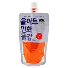 율아트 민화물감 홍주 150g, 100ml, 1색