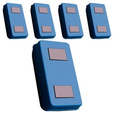 Allincell 現代白板擦 5入, 藍色3