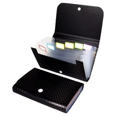 포텐키트 깔끔한 아코디언파일 11.5 x 18.5 x 2.5 cm, 7개레이어, 2개