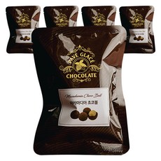 파베글라스 마카다미아 밀크 초코볼, 5개, 50g