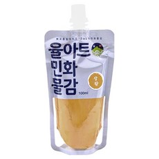 yulart 民畫顏料 桑黃 100ml, 1色, 150g