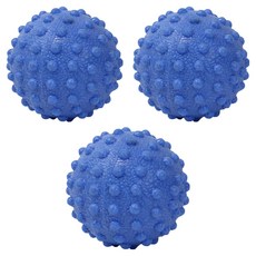 쏙쏙채움 지압 발바닥 마사지볼, 3개, 블루 싱글