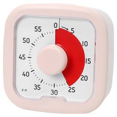 글로어스 타이머 스톱워치, 핑크계열, 1개