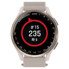 가민 어프로치 골프 GPS 스마트워치 S50, 뉴트럴, 30.4mm, GPS + 블루투스