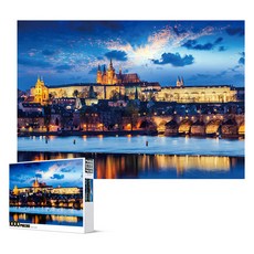 以光繡出的千年之都 拼圖, 1000件, 1個, 混合色