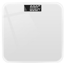 KANIA 迷你體重計 26 x 26 cm 電池, 1個, 單一商品, 象牙白