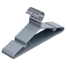 Mashatu 防滑無痕衣架, 10個, 灰色