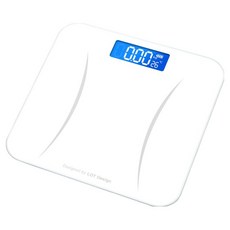 卡尼亞 輕巧型體重計 26 x 26 cm 電池式, 腰線白, 1個, 單一商品