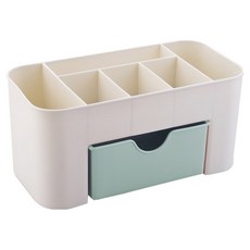덴빌리어 다용도 책상정리 수납함 19 x 9.5 x 10 cm, 그린, 1개
