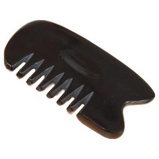 順伊市集 V臉方形梳齒刮痧板, 1個, 單一顏色