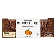 lesley stowe raincoast crisps 穀物脆餅 南瓜籽與燕麥, 1盒, 150g