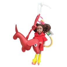 Woni家 約會公主娃娃鑰匙圈 3號, 1個, 混合色