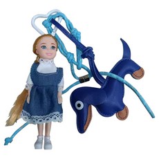 Woni家 約會公主娃娃鑰匙圈 2號, 1個, 混合色