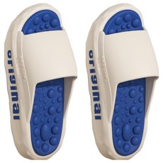 Barom Mall 室內外兩用指壓拖鞋 245~250cm, 1個, 白藍色