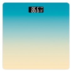 KANIA 愉悅心情體重計 26cm 電池款, 1個, 單一商品, 白藍色