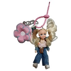 Woni家 約會公主娃娃鑰匙圈 6號, 1個, 混合色