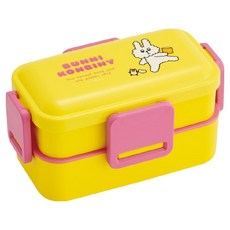 Skater PFLW4AG 2層便攜容器 600ml, 1個, 邦尼康比尼