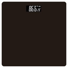 KANIA 愉悅心情體重計 26cm 電池款, 1個, 單一商品, 黑色顯示器