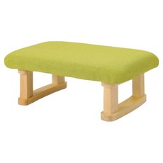 통근창고 스툴 발받침대 410 x 280 x 170 mm, 원목 그린