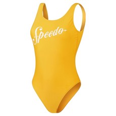 스피도 여성용 원피스 프린트 로고 U백 아시안핏 수영복 8-00325015636