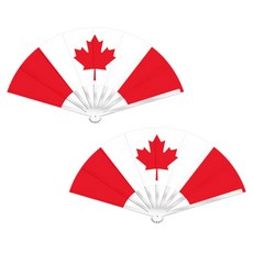 便攜式摺疊國旗扇, 2個, 加拿大