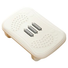 통근창고 다리거치 발받침대 375 x 230 x 115 mm, 화이트 + 그레이