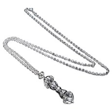 Apick 金剛杵吊墜項鍊組 2 x 4.5 cm, 混合色, 1套