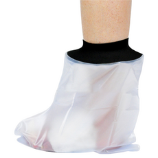 난리시스터즈 프리미엄 기브스 방수커버 발, 블랙, 1개