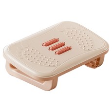 통근창고 다리거치 발받침대 375 x 230 x 115 mm, 카키 + 오렌지