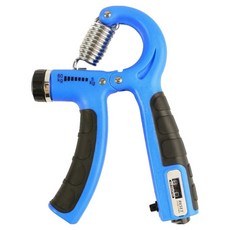 Rewilding 體力計數握力器 10~100kg, 藍色, 1個