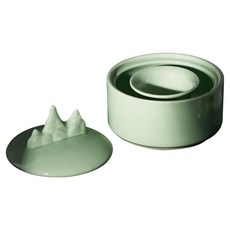 Khohimo 硯臺 墨盤 書法用具 5W0256 綠色, 1個