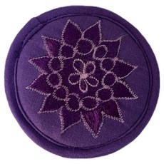 Greenuer 冥想頌缽彩色底墊 20cm, 1個, 紫色